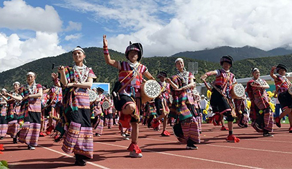 2018西藏林芝雅魯藏布生態文化旅游節節慶民族服裝定制案例