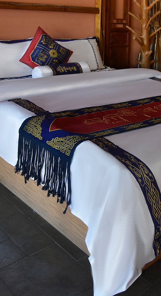 民宿酒店床上用品、藏族元素床上用品